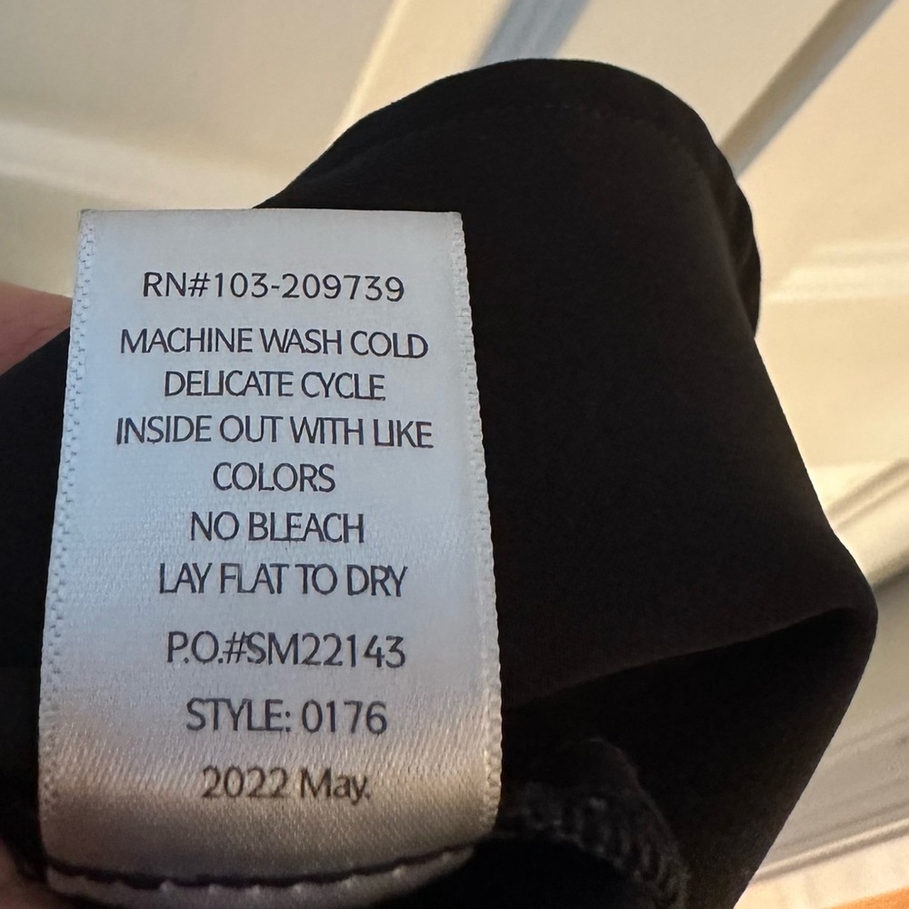 NWOT 11 Honore Black Parker Trouser - Size 24 - Picture 6 of 6